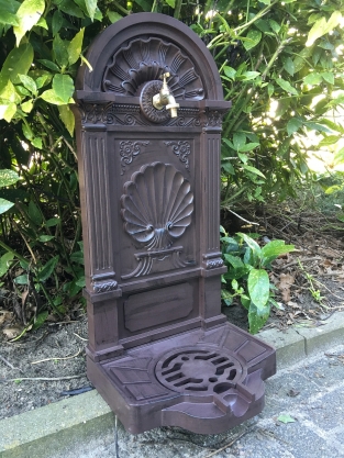 Standbrunnen, Gartenbrunnen, Aluminium